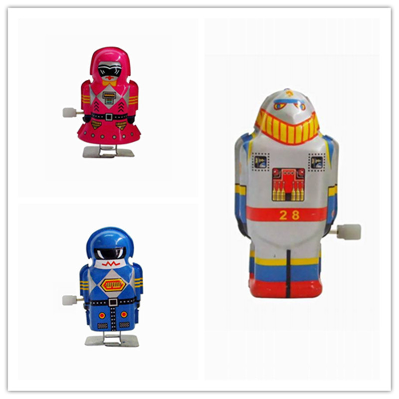 클래식 시계 장난감 미니 로봇은 장난감 및 친구를위한 창조적 인 선물을 수집합니다.